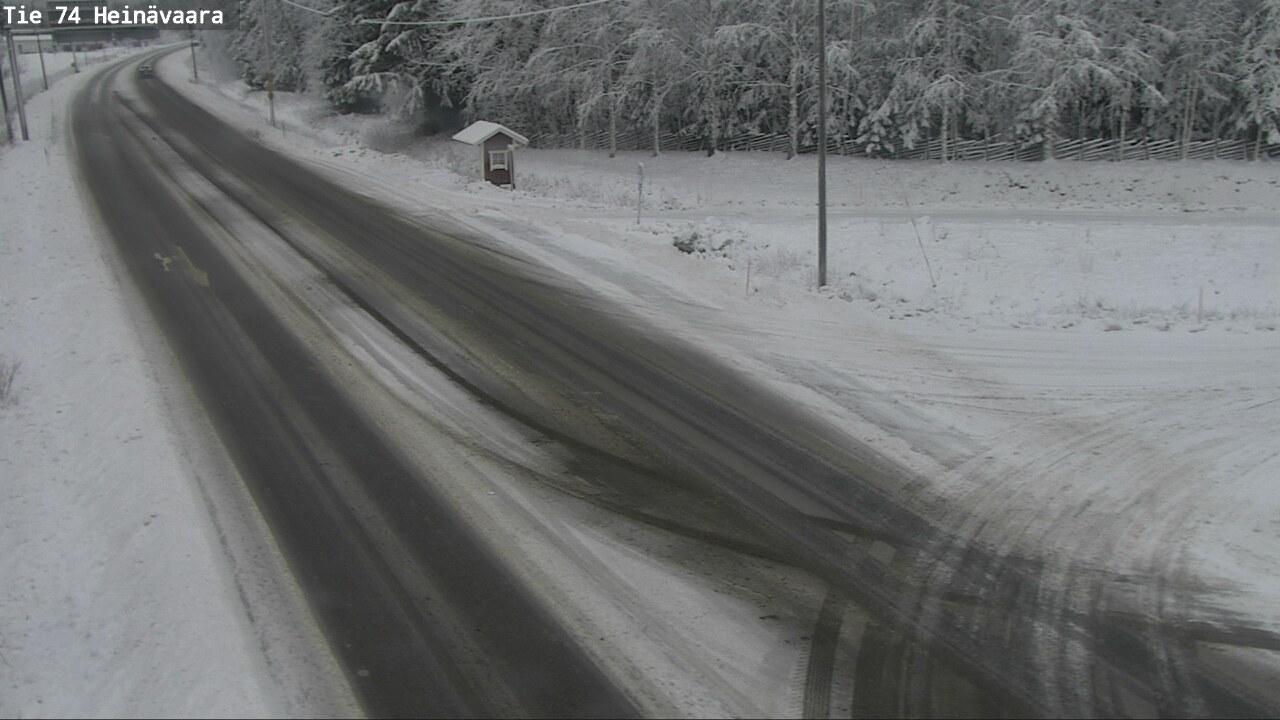 Kelikamerat Kuva Tie 74 Joensuu, Heinävaara, Joensuu, Pohjois-Karjala