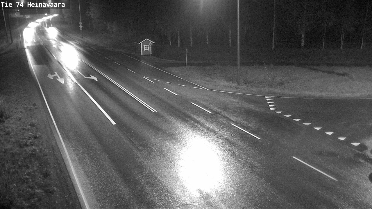 Weather Camera Image Road 74 Joensuu, Heinävaara, Joensuu, Pohjois-Karjala