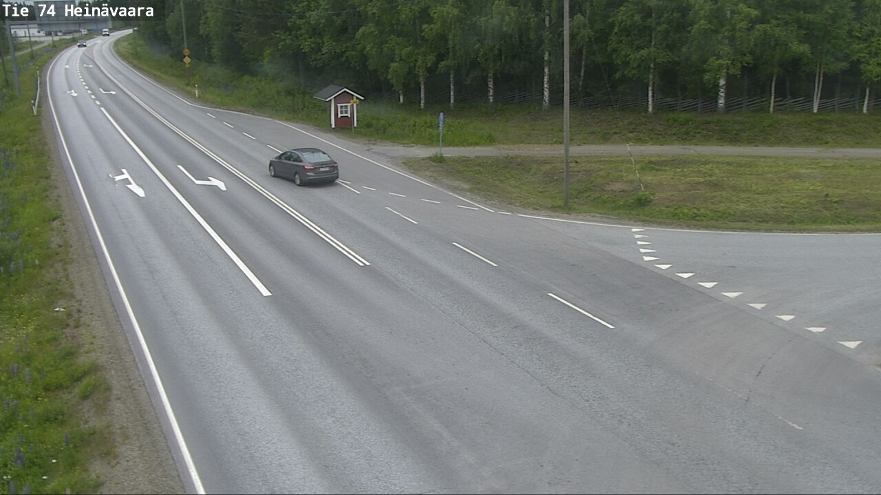Kelikamerat Kuva Tie 74 Joensuu, Heinävaara, Joensuu, Pohjois-Karjala