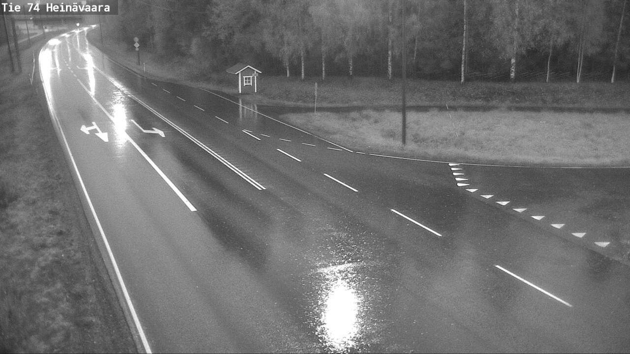 Weather Camera Image Road 74 Joensuu, Heinävaara, Joensuu, Pohjois-Karjala