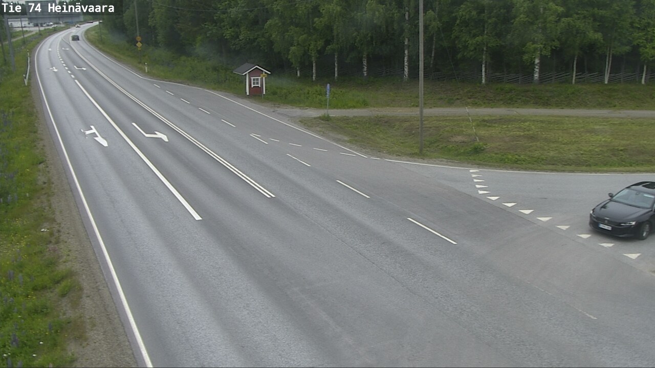 Kelikamerat Kuva Tie 74 Joensuu, Heinävaara, Joensuu, Pohjois-Karjala