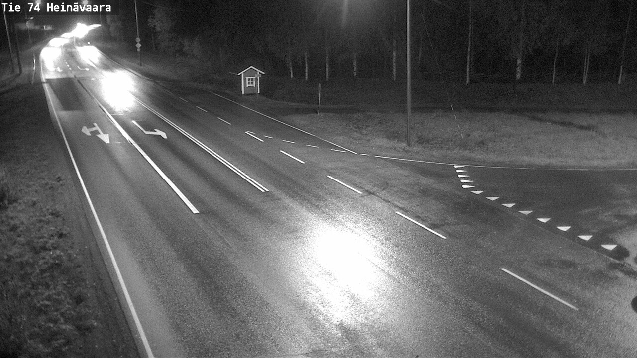 Weather Camera Image Road 74 Joensuu, Heinävaara, Joensuu, Pohjois-Karjala