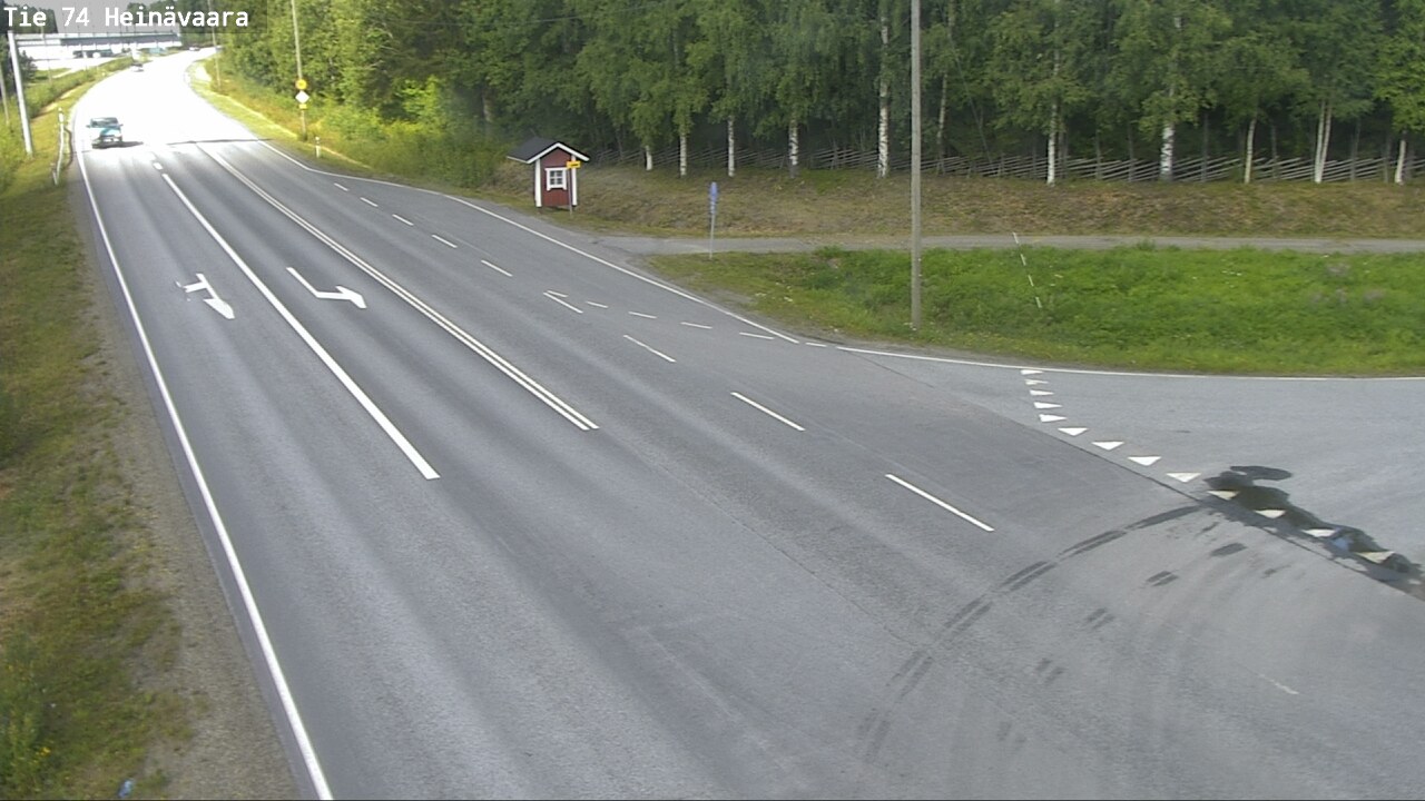 Kelikamerat Kuva Tie 74 Joensuu, Heinävaara, Joensuu, Pohjois-Karjala
