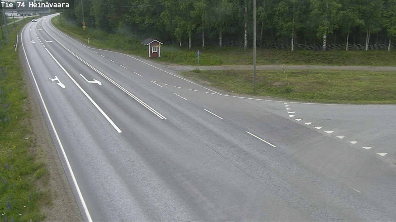 Kelikamerat Kuva Tie 74 Joensuu, Heinävaara, Joensuu, Pohjois-Karjala