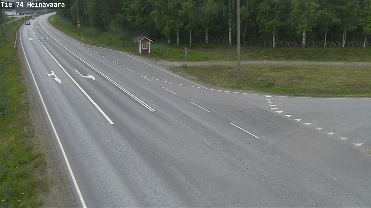 Kelikamerat Kuva Tie 74 Joensuu, Heinävaara, Joensuu, Pohjois-Karjala