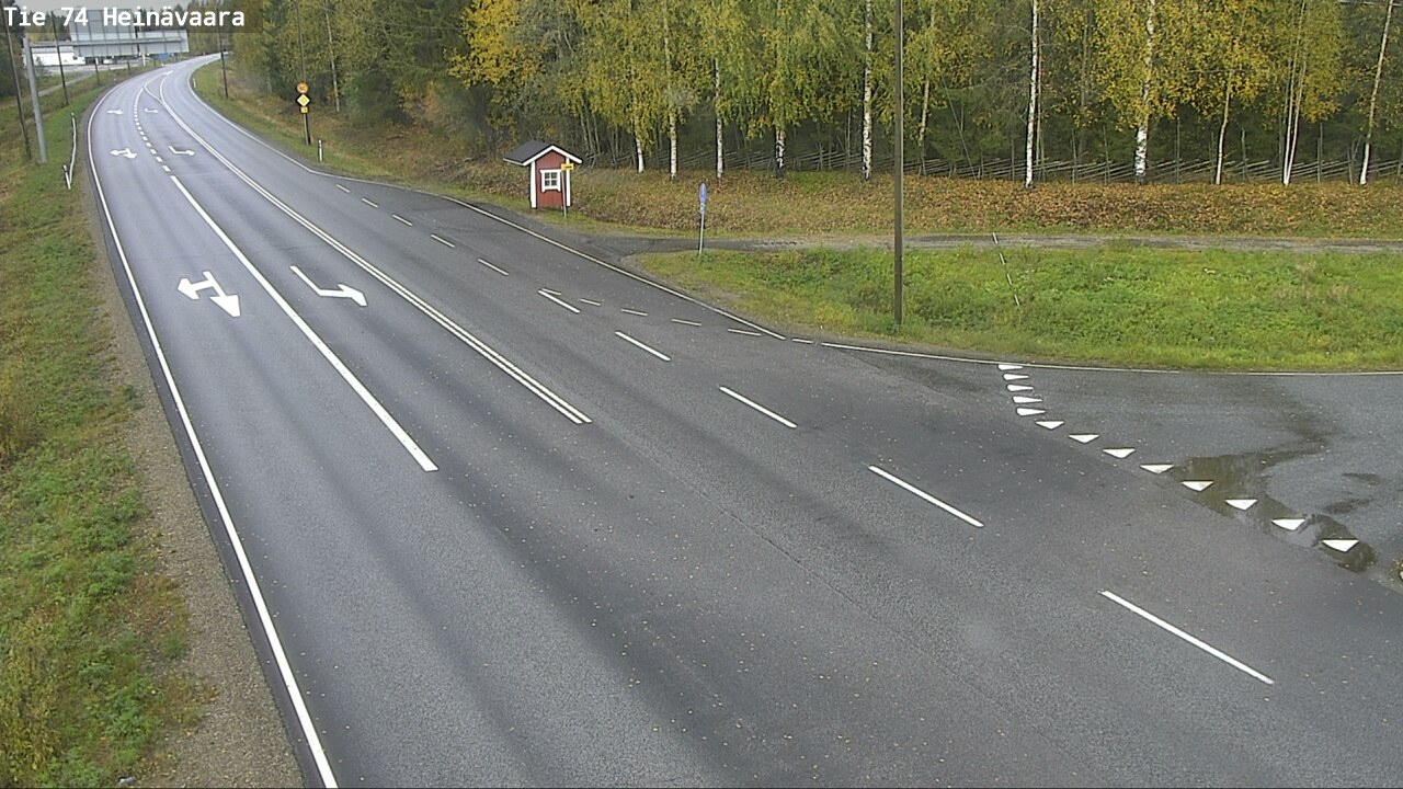 Weather Camera Image Road 74 Joensuu, Heinävaara, Joensuu, Pohjois-Karjala