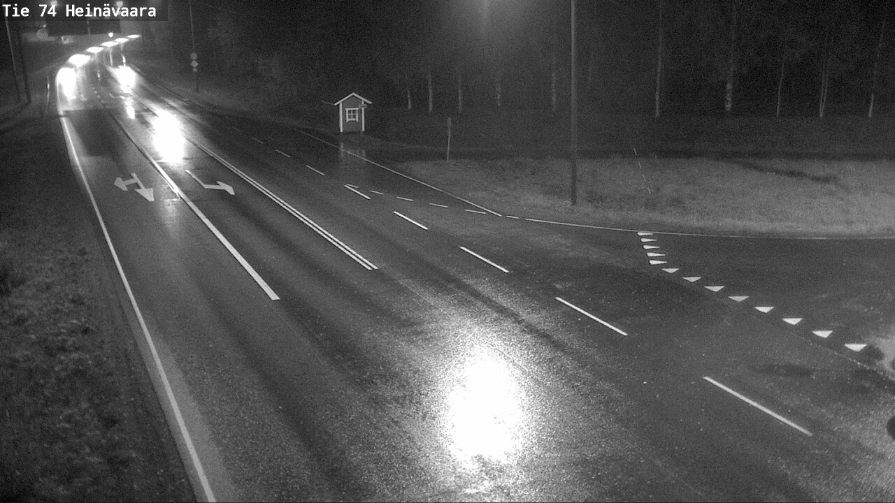 Weather Camera Image Road 74 Joensuu, Heinävaara, Joensuu, Pohjois-Karjala