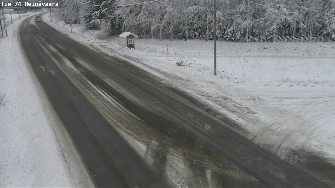 Kelikamerat Kuva Tie 74 Joensuu, Heinävaara, Joensuu, Pohjois-Karjala