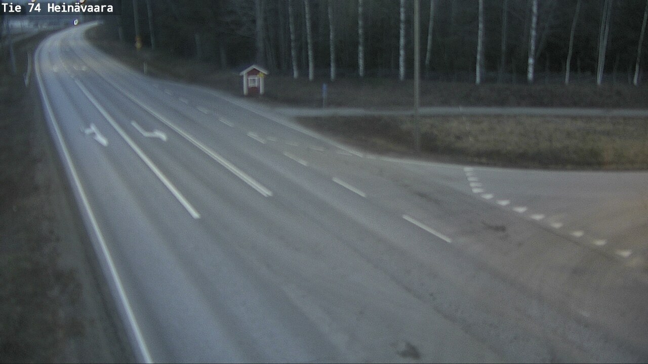 Weather Camera Image Road 74 Joensuu, Heinävaara, Joensuu, Pohjois-Karjala