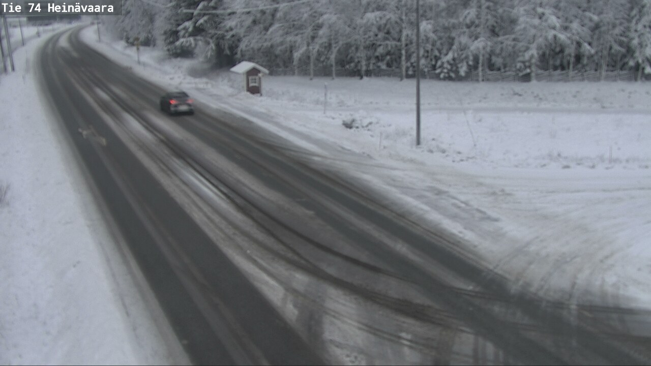 Kelikamerat Kuva Tie 74 Joensuu, Heinävaara, Joensuu, Pohjois-Karjala