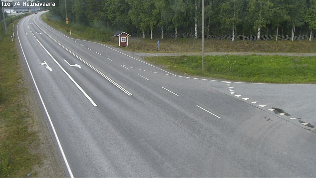 Kelikamerat Kuva Tie 74 Joensuu, Heinävaara, Joensuu, Pohjois-Karjala