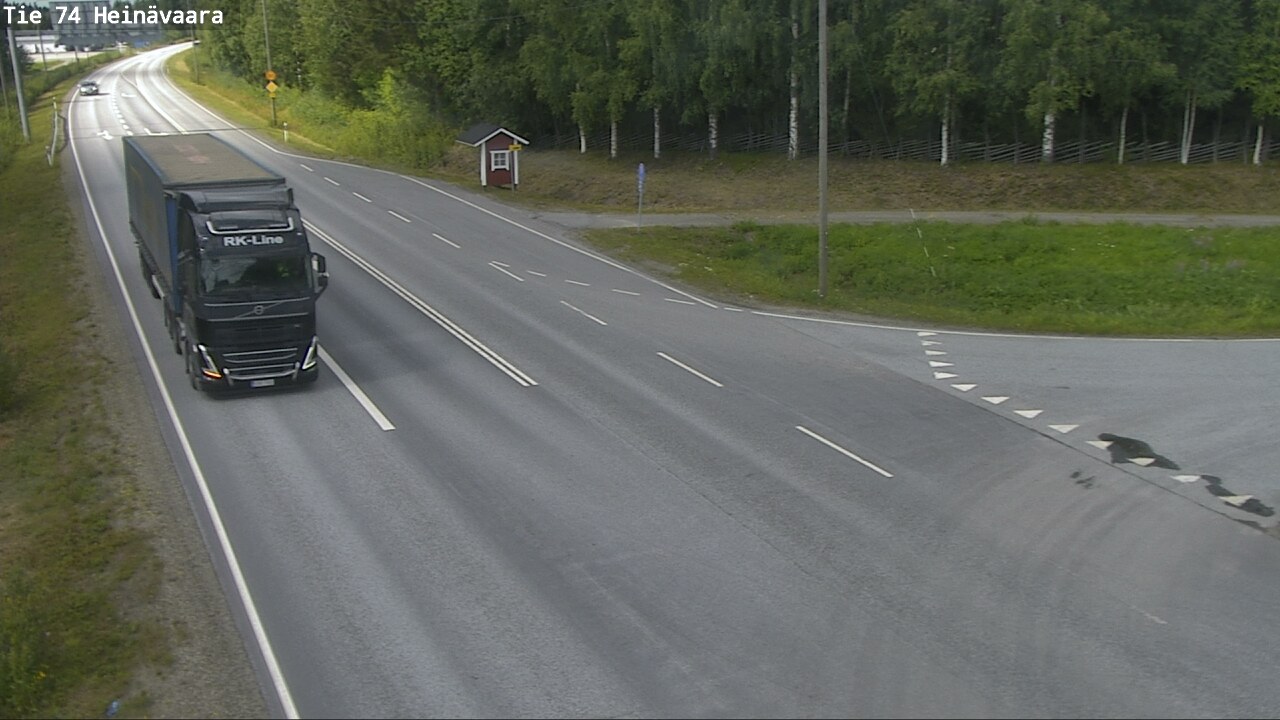 Kelikamerat Kuva Tie 74 Joensuu, Heinävaara, Joensuu, Pohjois-Karjala