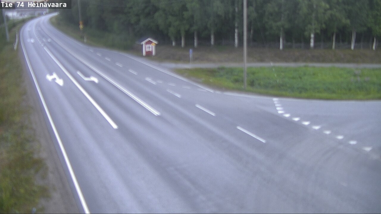 Kelikamerat Kuva Tie 74 Joensuu, Heinävaara, Joensuu, Pohjois-Karjala