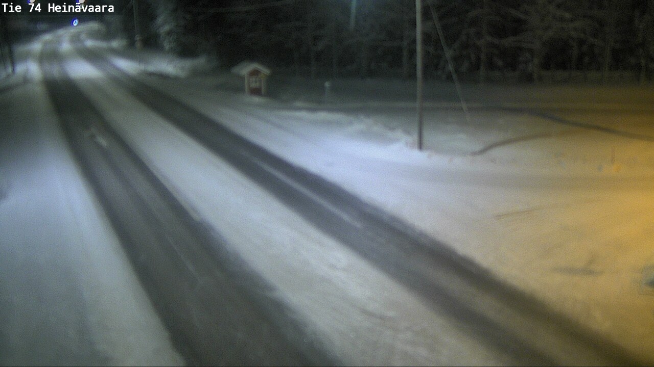 Kelikamerat Kuva Tie 74 Joensuu, Heinävaara, Joensuu, Pohjois-Karjala