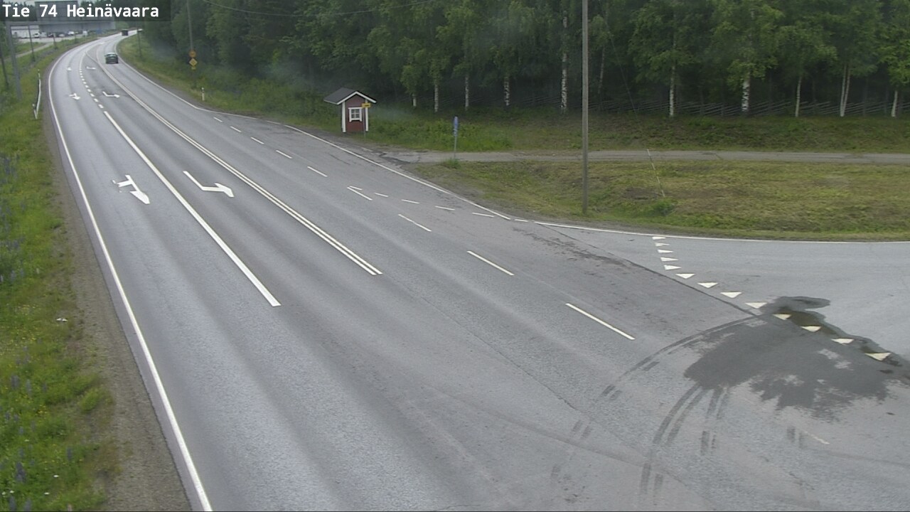 Weather Camera Image Road 74 Joensuu, Heinävaara, Joensuu, Pohjois-Karjala
