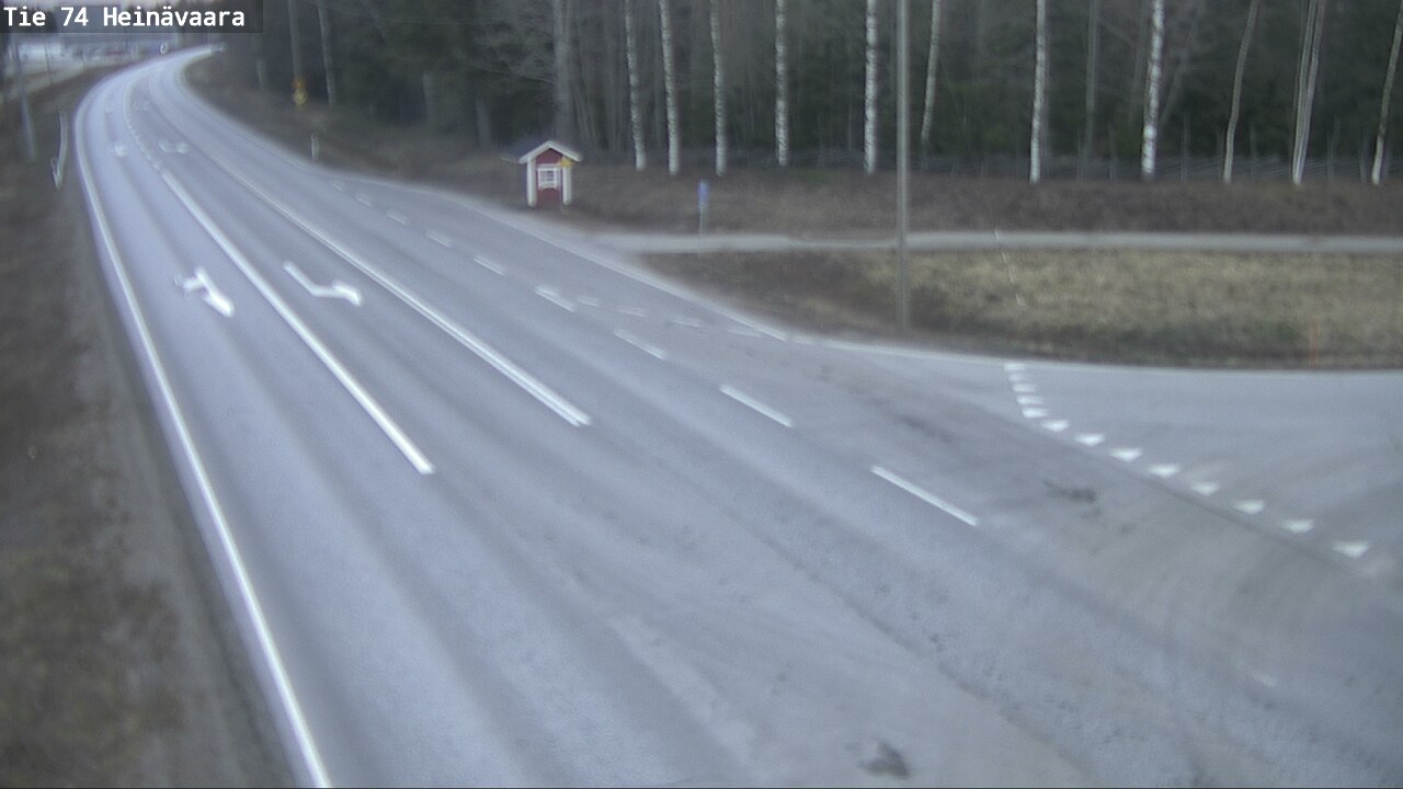 Weather Camera Image Road 74 Joensuu, Heinävaara, Joensuu, Pohjois-Karjala