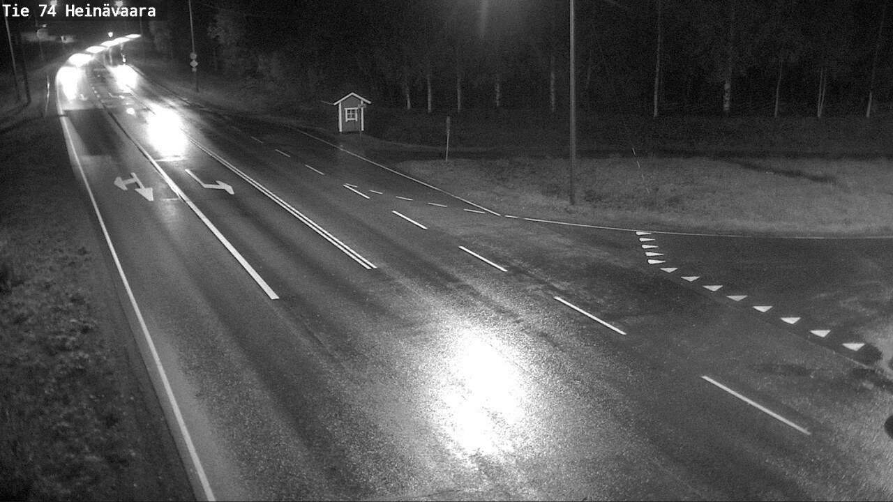 Weather Camera Image Road 74 Joensuu, Heinävaara, Joensuu, Pohjois-Karjala