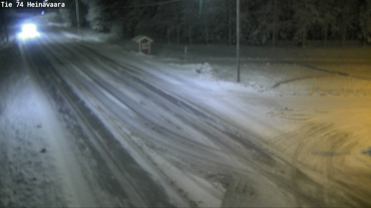 Kelikamerat Kuva Tie 74 Joensuu, Heinävaara, Joensuu, Pohjois-Karjala