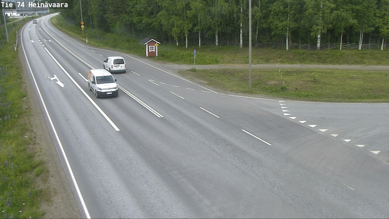 Kelikamerat Kuva Tie 74 Joensuu, Heinävaara, Joensuu, Pohjois-Karjala