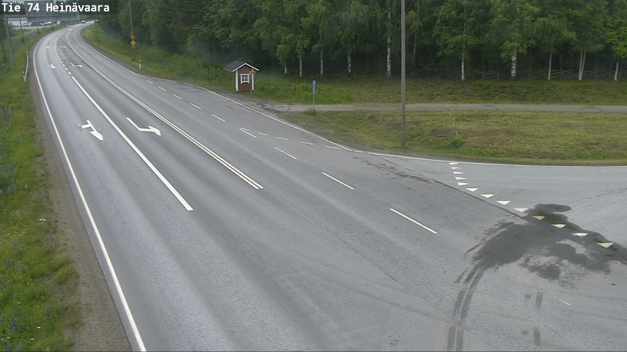 Weather Camera Image Road 74 Joensuu, Heinävaara, Joensuu, Pohjois-Karjala