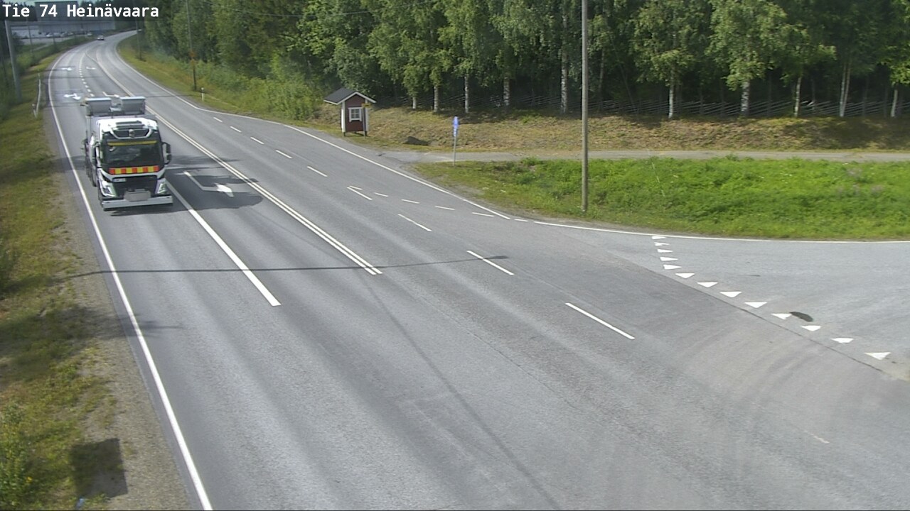 Kelikamerat Kuva Tie 74 Joensuu, Heinävaara, Joensuu, Pohjois-Karjala