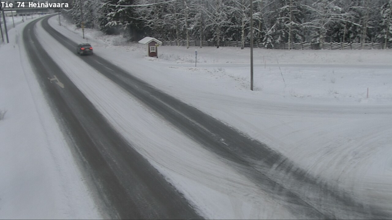 Kelikamerat Kuva Tie 74 Joensuu, Heinävaara, Joensuu, Pohjois-Karjala