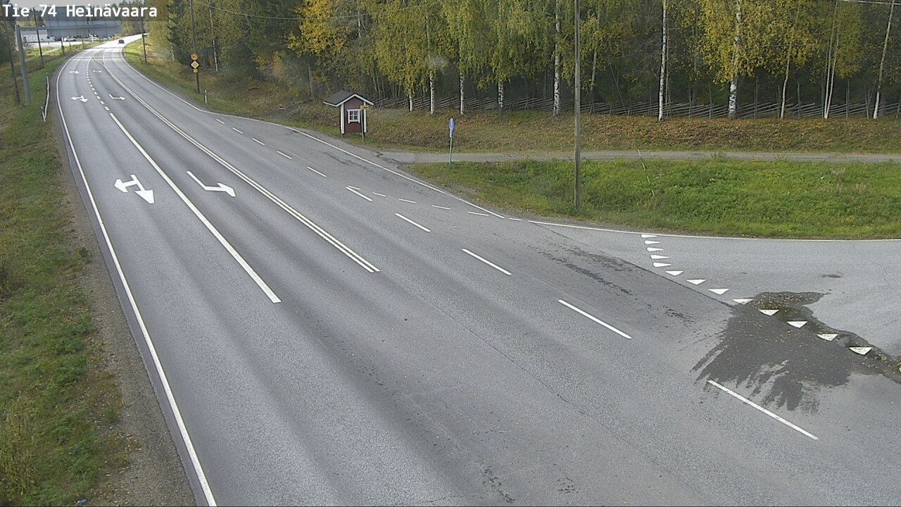 Kelikamerat Kuva Tie 74 Joensuu, Heinävaara, Joensuu, Pohjois-Karjala