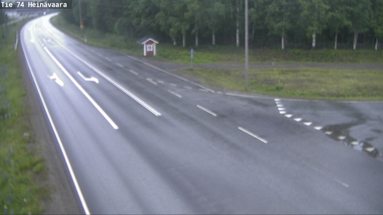 Kelikamerat Kuva Tie 74 Joensuu, Heinävaara, Joensuu, Pohjois-Karjala