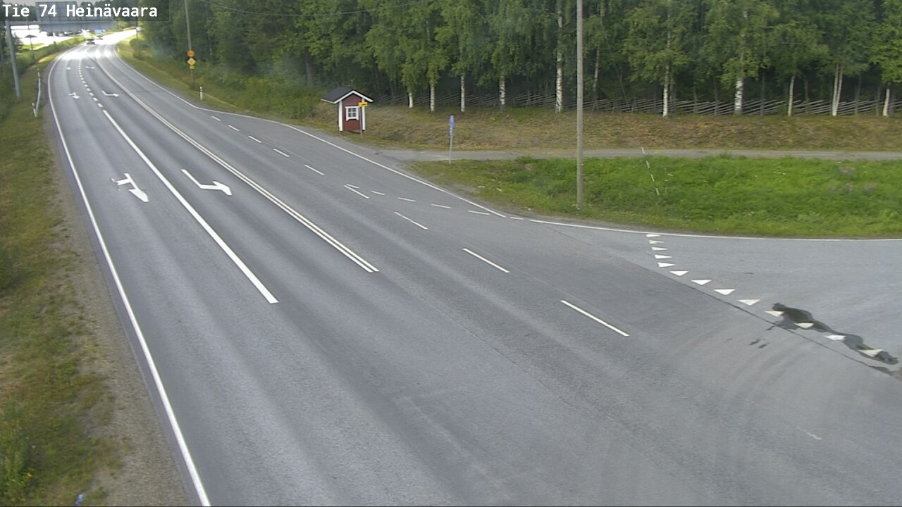 Kelikamerat Kuva Tie 74 Joensuu, Heinävaara, Joensuu, Pohjois-Karjala
