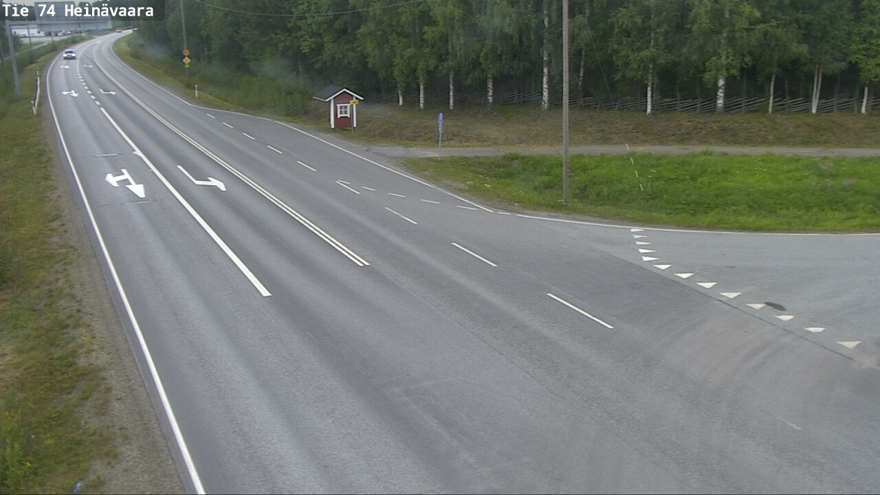 Kelikamerat Kuva Tie 74 Joensuu, Heinävaara, Joensuu, Pohjois-Karjala