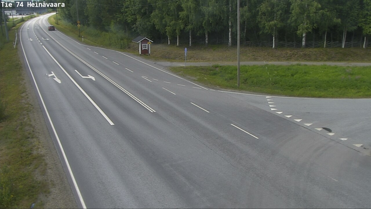 Kelikamerat Kuva Tie 74 Joensuu, Heinävaara, Joensuu, Pohjois-Karjala