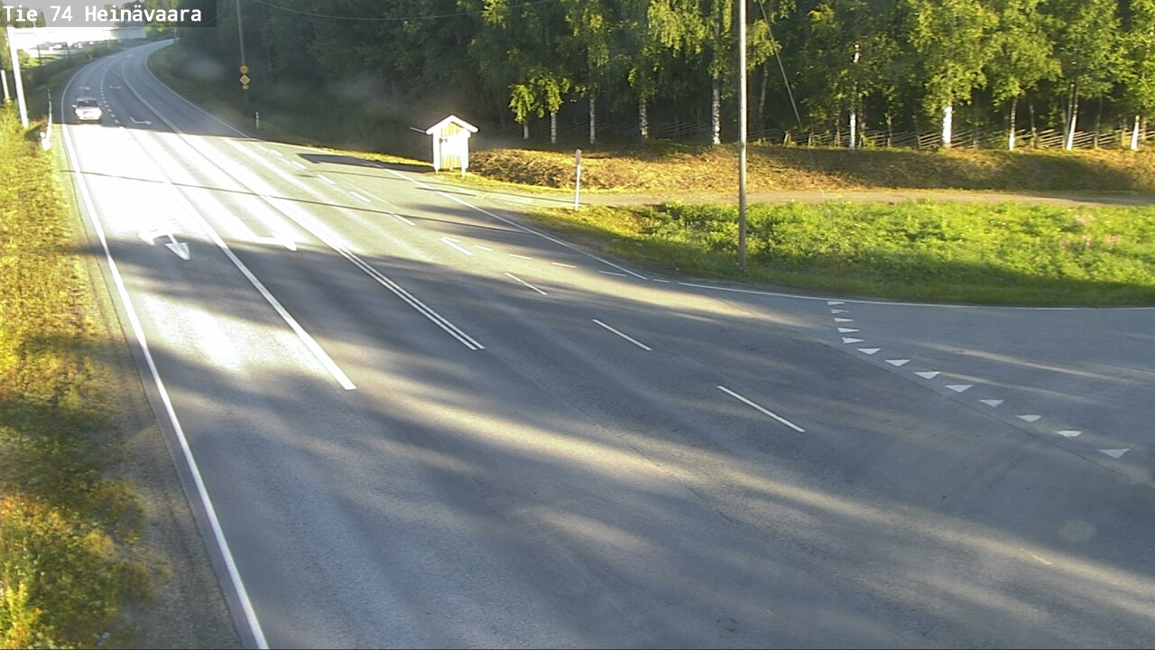 Weather Camera Image Road 74 Joensuu, Heinävaara, Joensuu, Pohjois-Karjala