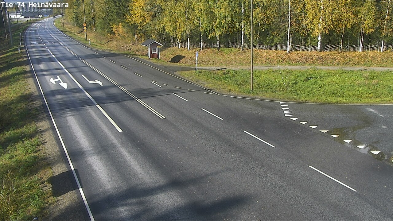 Weather Camera Image Road 74 Joensuu, Heinävaara, Joensuu, Pohjois-Karjala