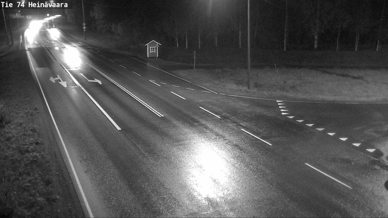 Weather Camera Image Road 74 Joensuu, Heinävaara, Joensuu, Pohjois-Karjala
