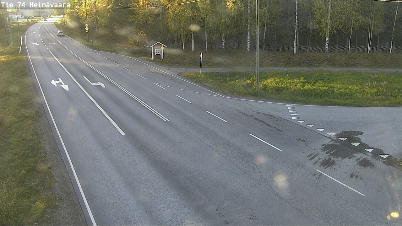 Kelikamerat Kuva Tie 74 Joensuu, Heinävaara, Joensuu, Pohjois-Karjala