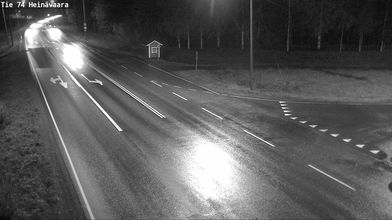 Weather Camera Image Road 74 Joensuu, Heinävaara, Joensuu, Pohjois-Karjala