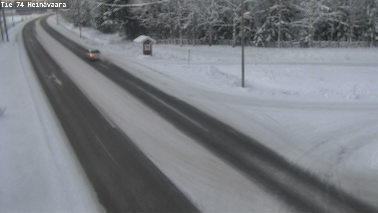 Kelikamerat Kuva Tie 74 Joensuu, Heinävaara, Joensuu, Pohjois-Karjala