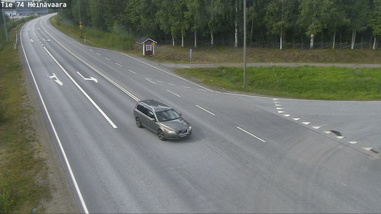 Kelikamerat Kuva Tie 74 Joensuu, Heinävaara, Joensuu, Pohjois-Karjala