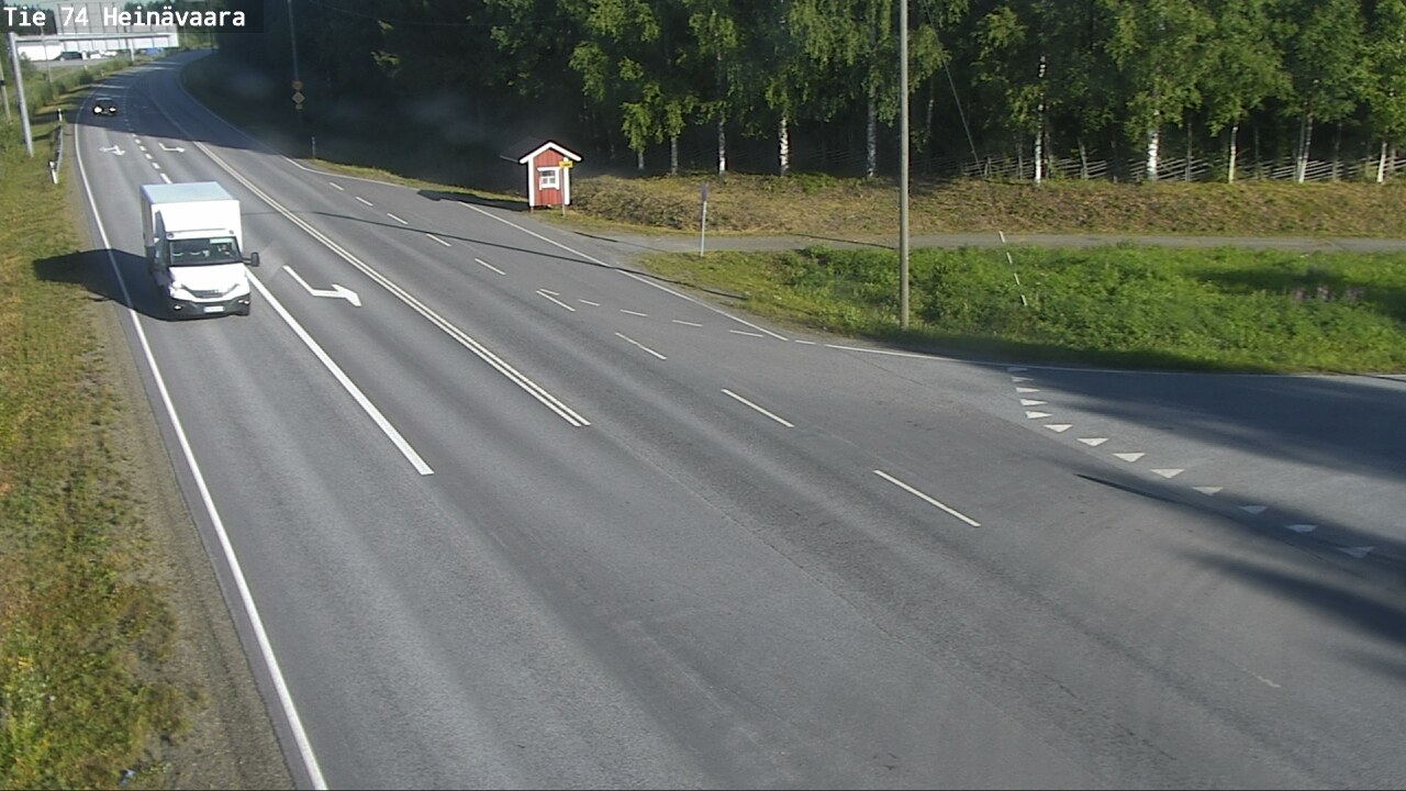 Weather Camera Image Road 74 Joensuu, Heinävaara, Joensuu, Pohjois-Karjala