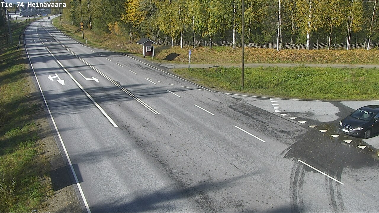 Kelikamerat Kuva Tie 74 Joensuu, Heinävaara, Joensuu, Pohjois-Karjala