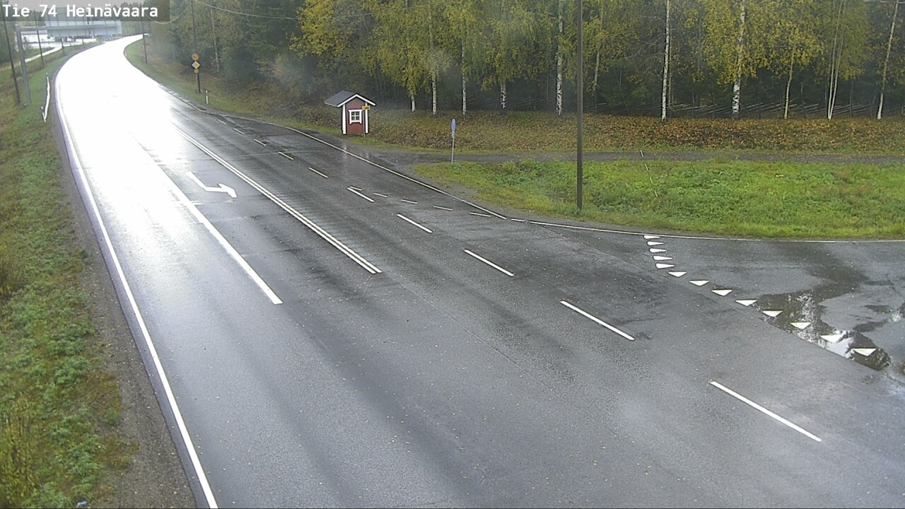 Weather Camera Image Road 74 Joensuu, Heinävaara, Joensuu, Pohjois-Karjala