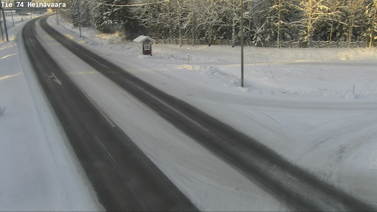 Kelikamerat Kuva Tie 74 Joensuu, Heinävaara, Joensuu, Pohjois-Karjala