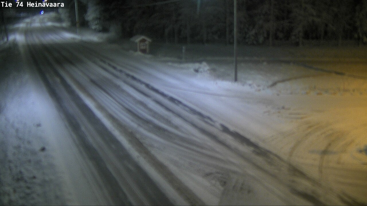 Kelikamerat Kuva Tie 74 Joensuu, Heinävaara, Joensuu, Pohjois-Karjala