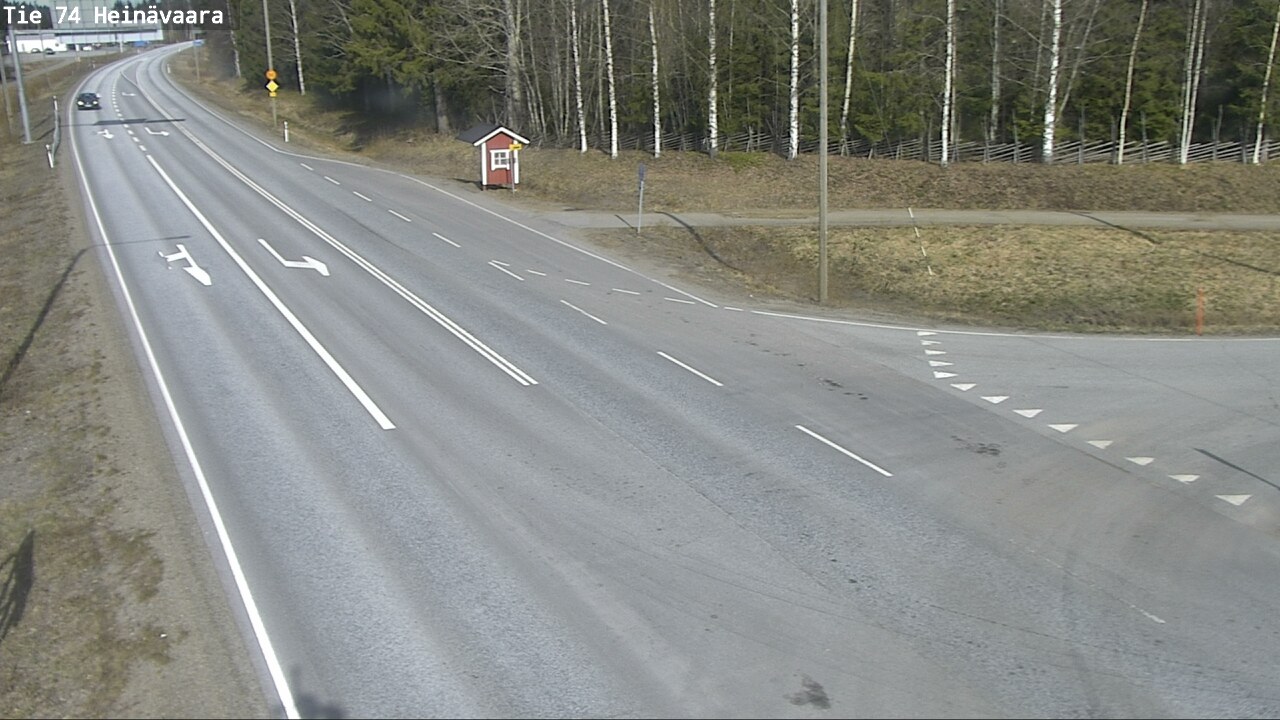 Kelikamerat Kuva Tie 74 Joensuu, Heinävaara, Joensuu, Pohjois-Karjala
