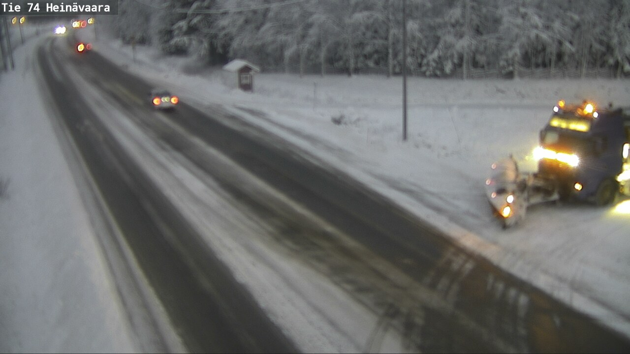 Kelikamerat Kuva Tie 74 Joensuu, Heinävaara, Joensuu, Pohjois-Karjala