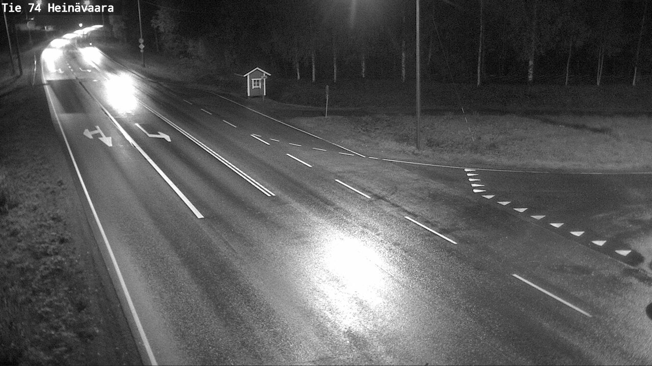 Weather Camera Image Road 74 Joensuu, Heinävaara, Joensuu, Pohjois-Karjala