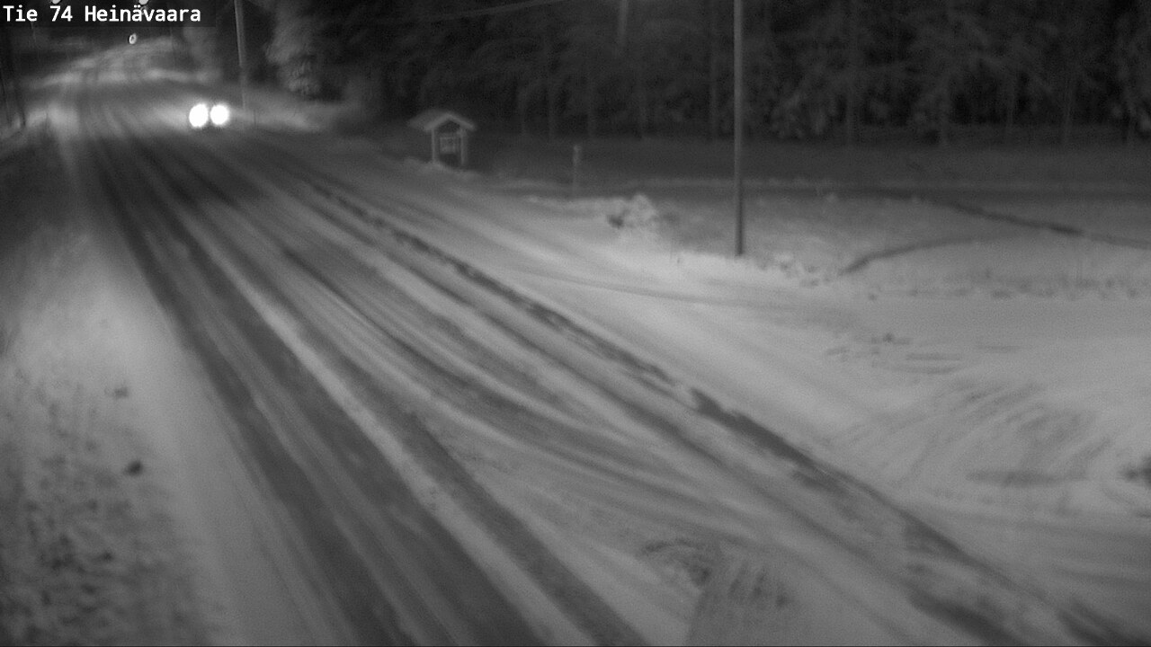 Kelikamerat Kuva Tie 74 Joensuu, Heinävaara, Joensuu, Pohjois-Karjala