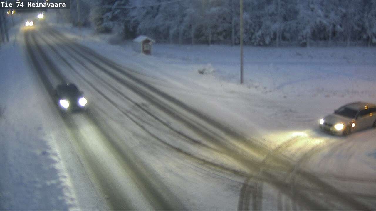 Kelikamerat Kuva Tie 74 Joensuu, Heinävaara, Joensuu, Pohjois-Karjala