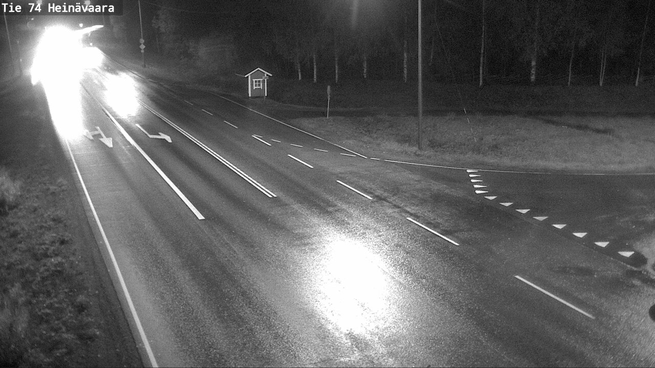 Weather Camera Image Road 74 Joensuu, Heinävaara, Joensuu, Pohjois-Karjala