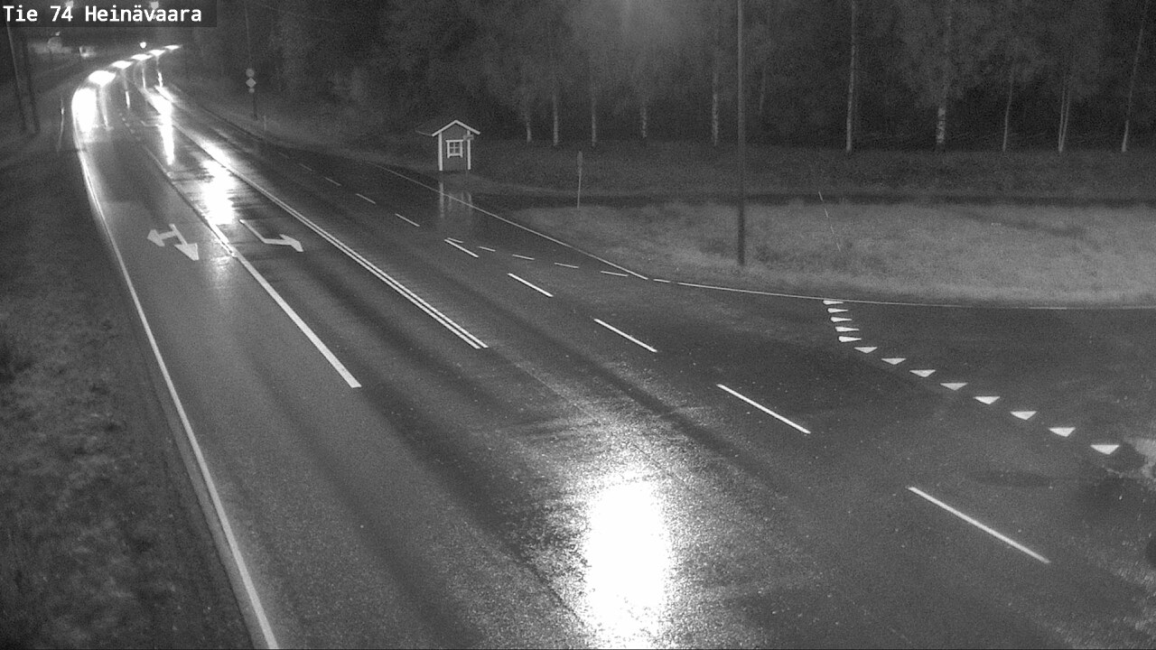 Weather Camera Image Road 74 Joensuu, Heinävaara, Joensuu, Pohjois-Karjala